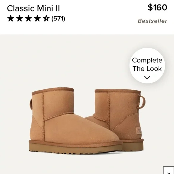 NWOT UGG Classic Mini II (size 8) - Picture 1 of 7